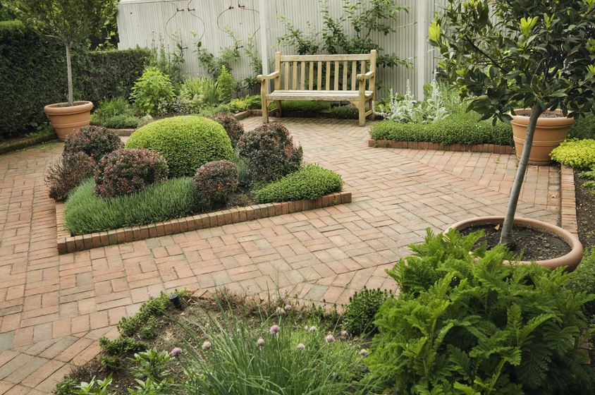 Garden patio