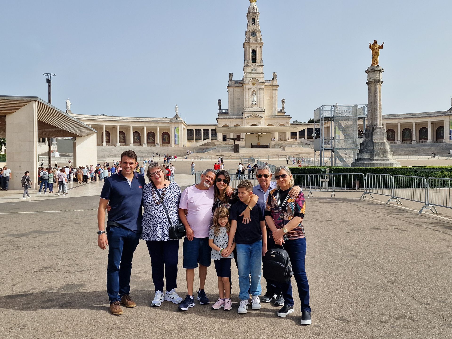 Family meeting in Fatima