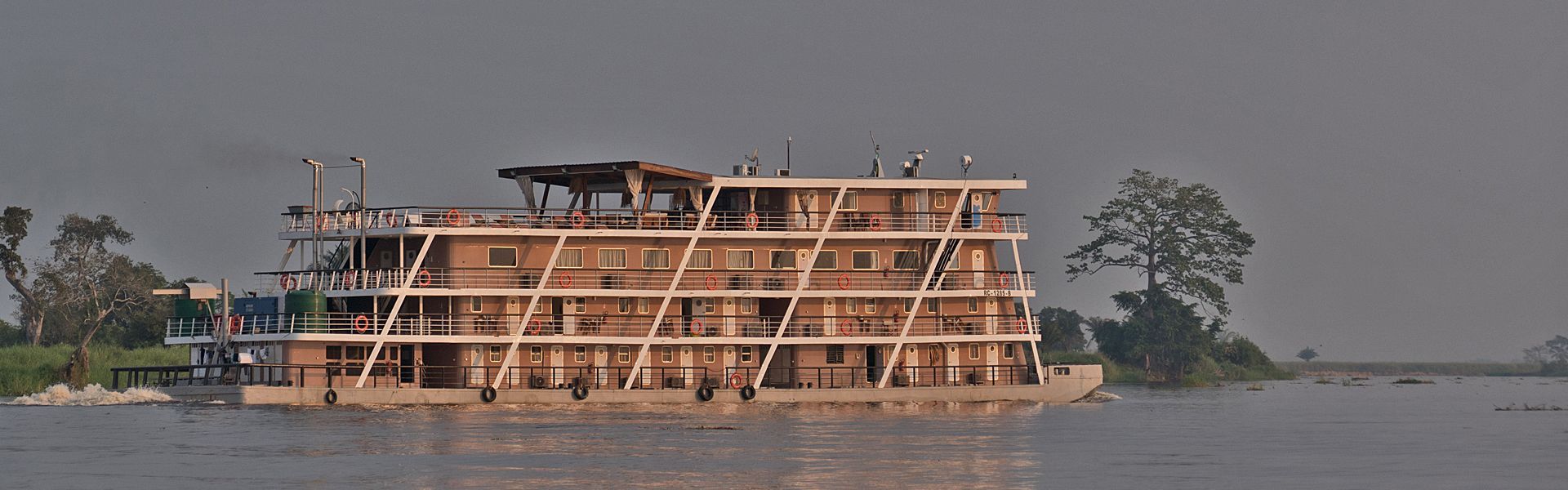 Embark on an unforgettable journey with Expeditions Ducret aboard the luxurious Princesse Ngalessa expedition cruise ship. Sail the majestic Congo and Sangha Rivers, where few have ventured before. Experience the thrill of exploring these mighty waterways, completely off the beaten track, surrounded by the pristine beauty of the African wilderness. There's nothing quite like the feeling of cruising through these untamed rivers in unparalleled comfort and style.
Travel with Africa DMC's network for your local tour operator and travel agent to discover the Republic of Congo & Congo Brazzaville.