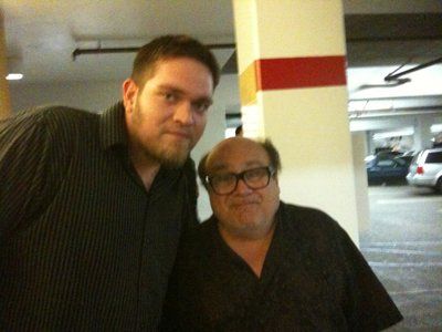 John Regalado with Danny Devito