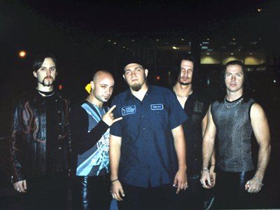 John Regalado with Disturbed