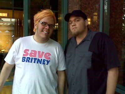 John Regalado with Perez Hilton