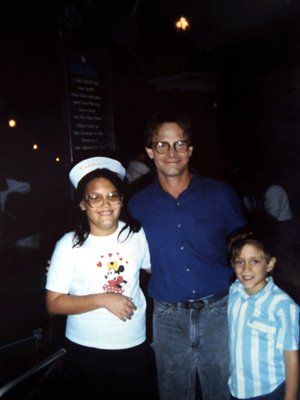 John Regalado with Peter Scolari