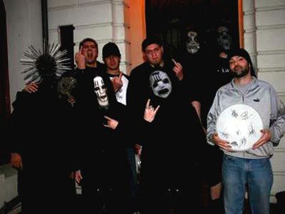 John Regalado with Slipknot