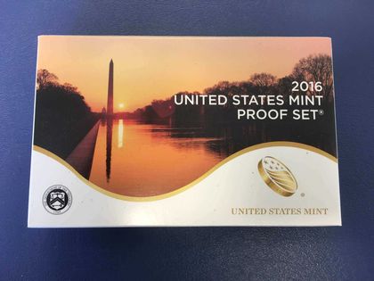 2016 US Mint Proof Set - Cover