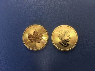 2017 Canadian Gold Maple Leaf - Reverse