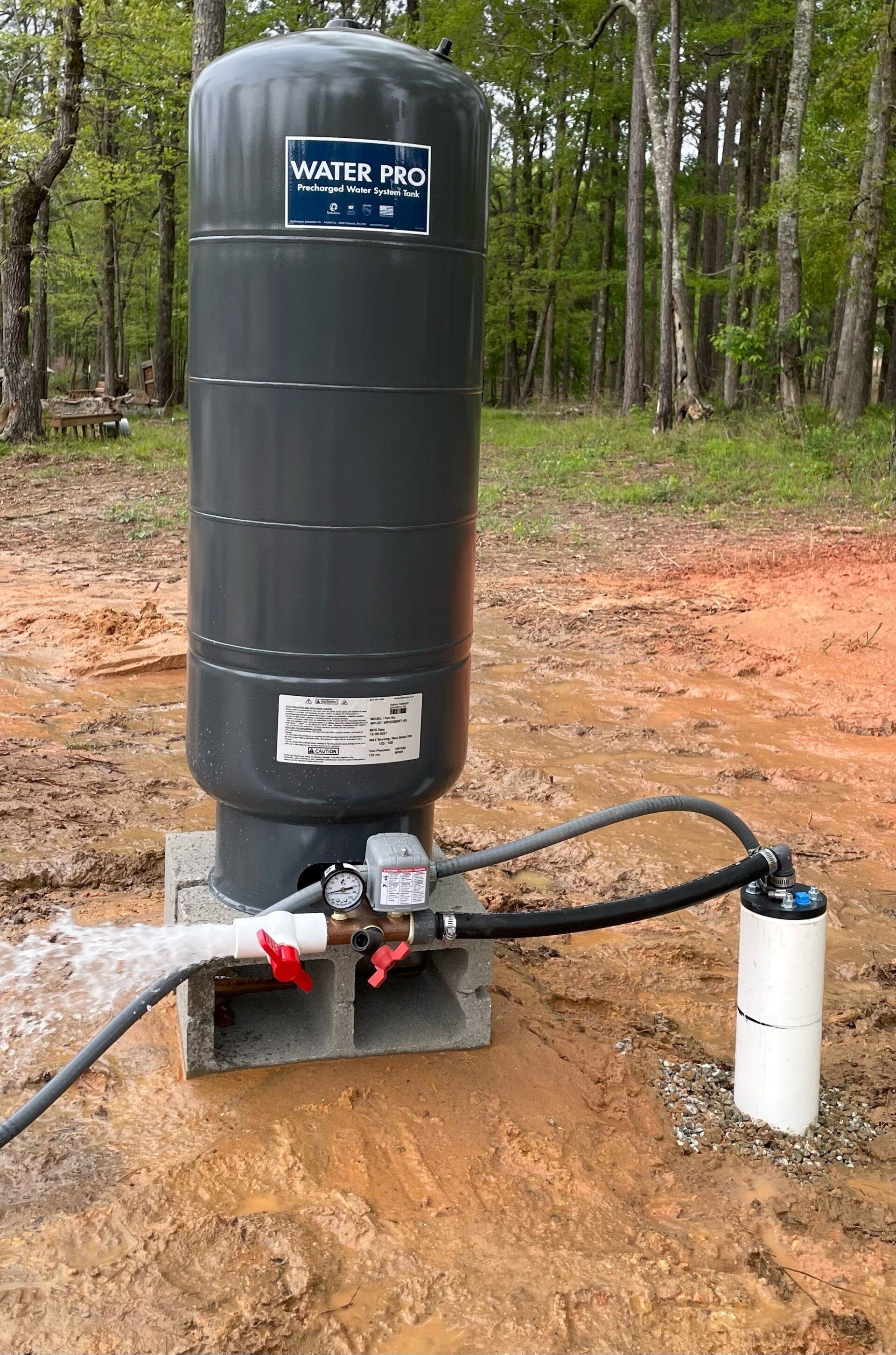 Water System Tank — McComb, MS — Fitzgerald Well Service