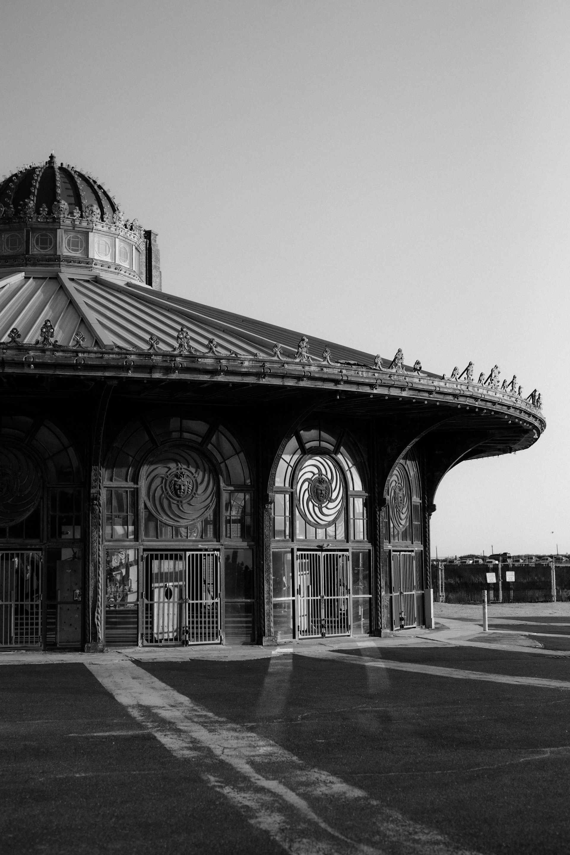 carousel at Asbury Park boardwalk