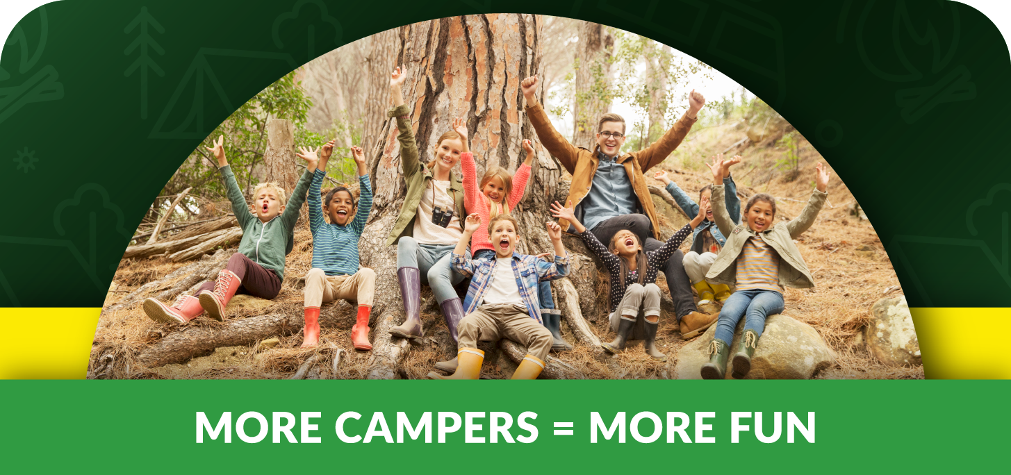 More Campers Equals More Fun