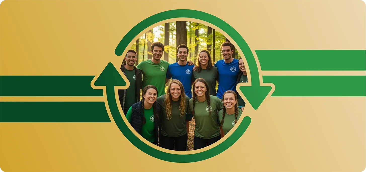 Image of iCampPro's Registration Portal on tablet and phone.