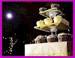 wedding cake lighting receptions ceremony lights in NH MA Maine RI VT CT