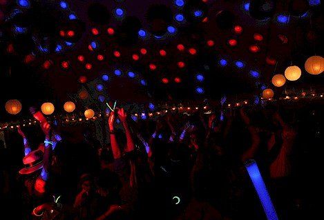 DJ dance floor light show new hampshire massachusetts maine