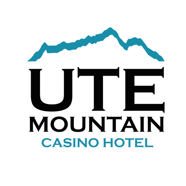 A logo for the ute mountain casino hotel