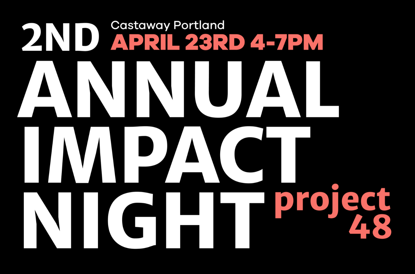 Annual impact night charity event for foster youth