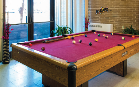 Pool Table Rec Room