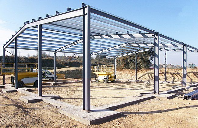 Cortiflejes estructura metálica