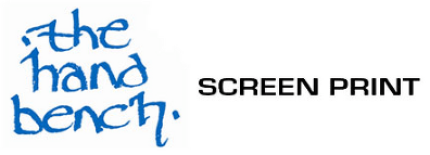 The Hand Bench Screen Print logo