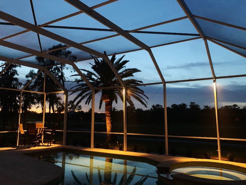 Pool Lighting Services — Fort Myers, FL — Island Coast Lawn & Landscaping, Inc.