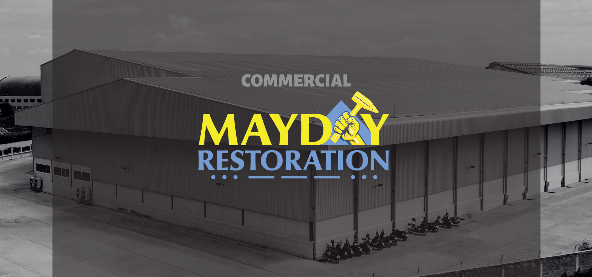 Roofing Contractor Services provided by Mayday Restoration. Residential services, Commercial roofing, multi family roofing,  and agricultural roofing