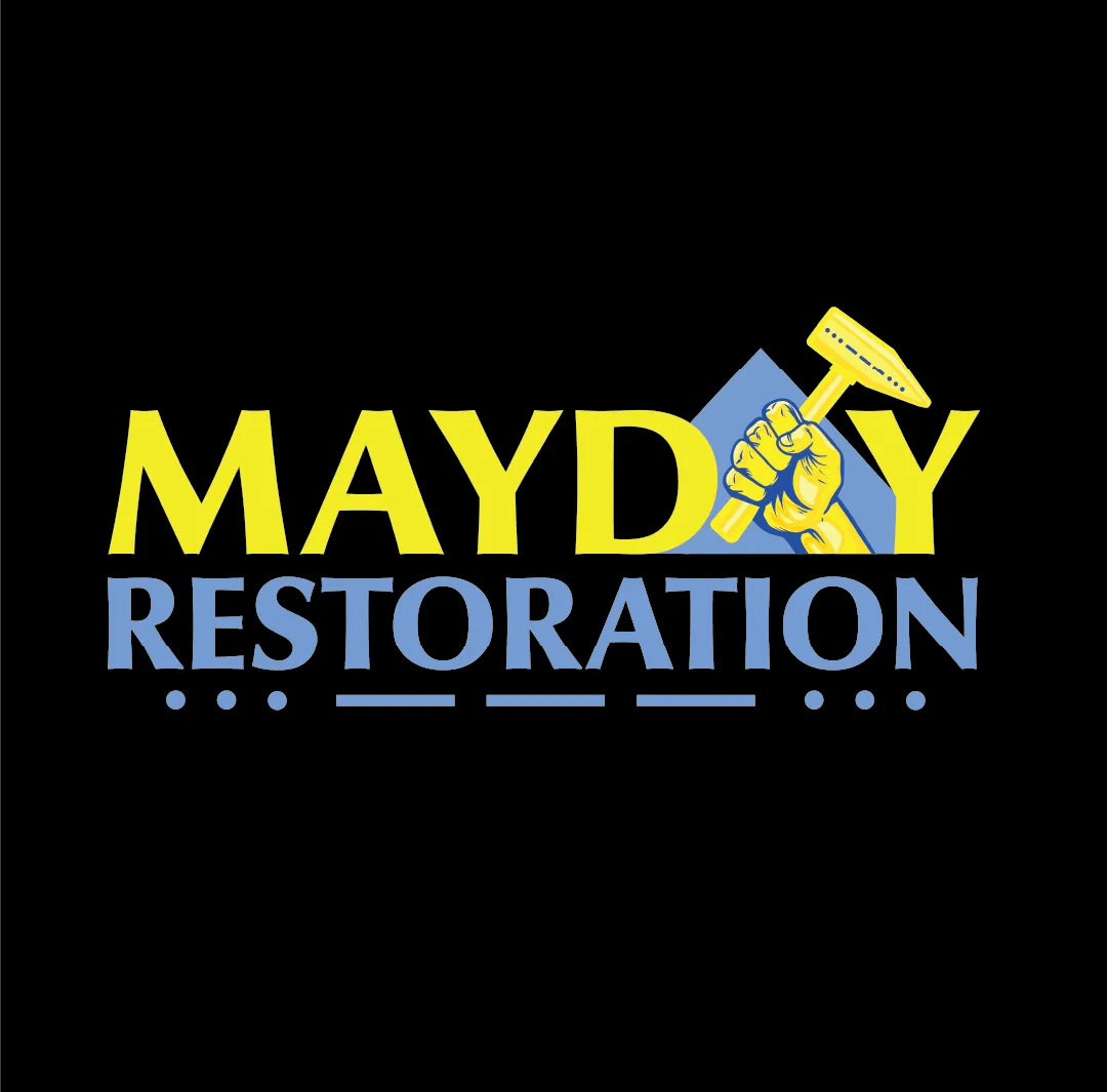Mayday Restoration, a roof replacement contractor, Logo