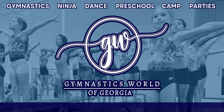 A group of young girls are doing gymnastics in a gym.