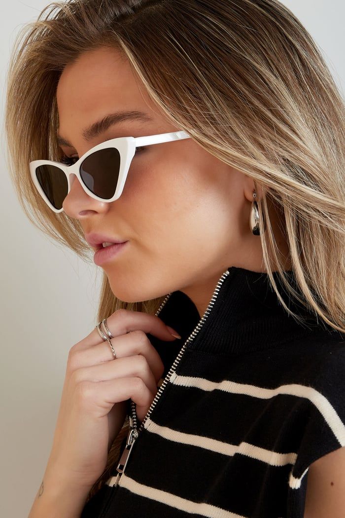 Zonnebril Barbie wit