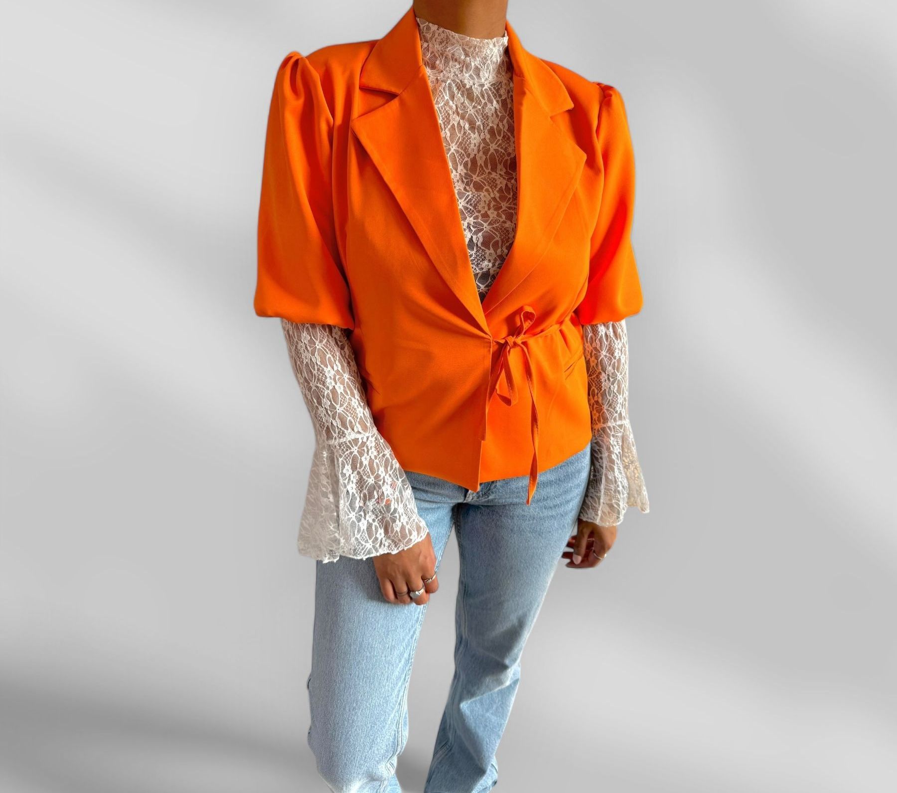 Oranje blazer