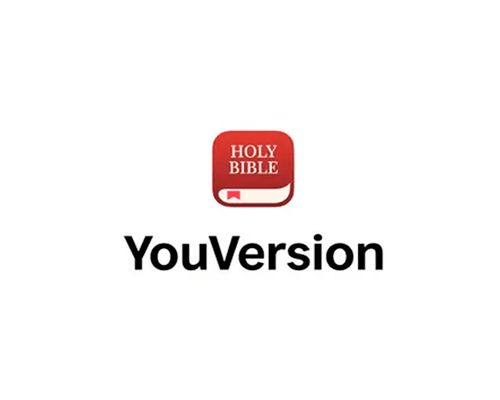 YouVersion logo: Brown book icon with 