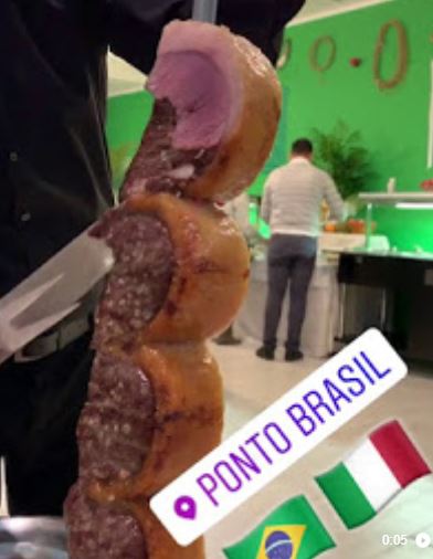 primo piano sul grasso della carne