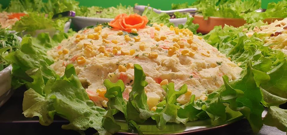 insalata con mais e tonno