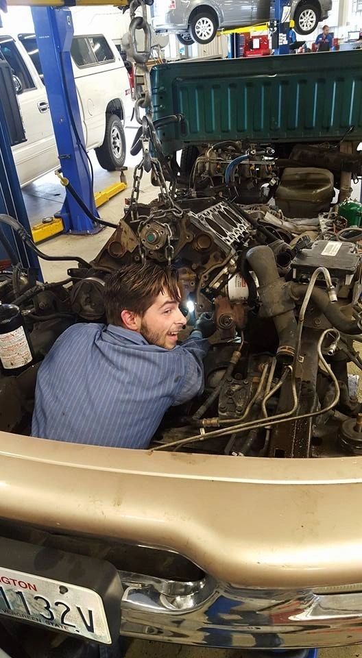Mechanic working on a car | Eastside Speedshop LLC