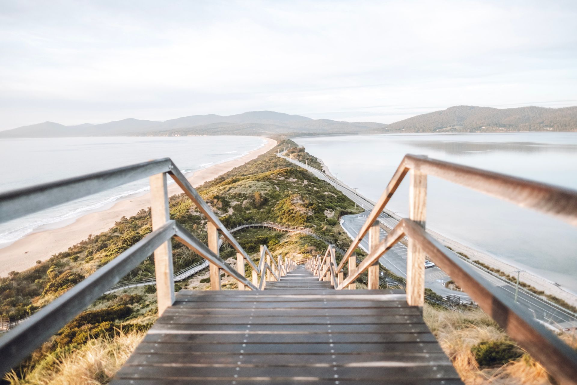 The Stairway at Bruny Island, Tasmania.