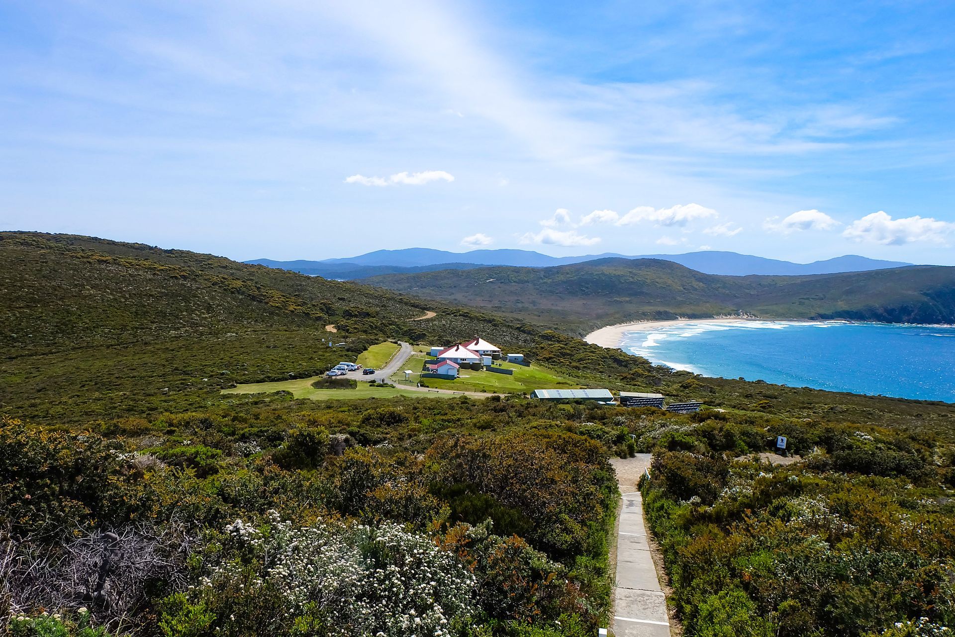 Bruny Cape, Lighthouse Island, Tasmanian Wilderness, Australia.