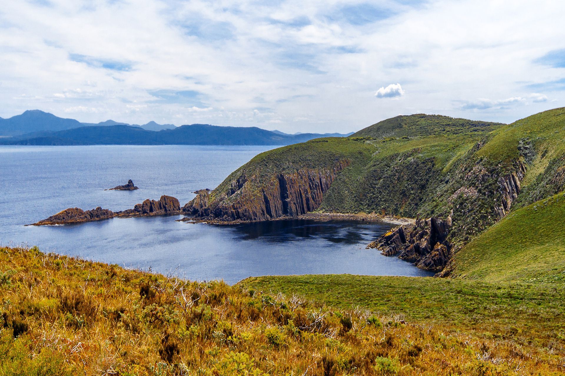Cape Bruny, Bruny Island, Tasmania, Australia. Cape Bruny, Bruny Island, Tasmania, Australia.
