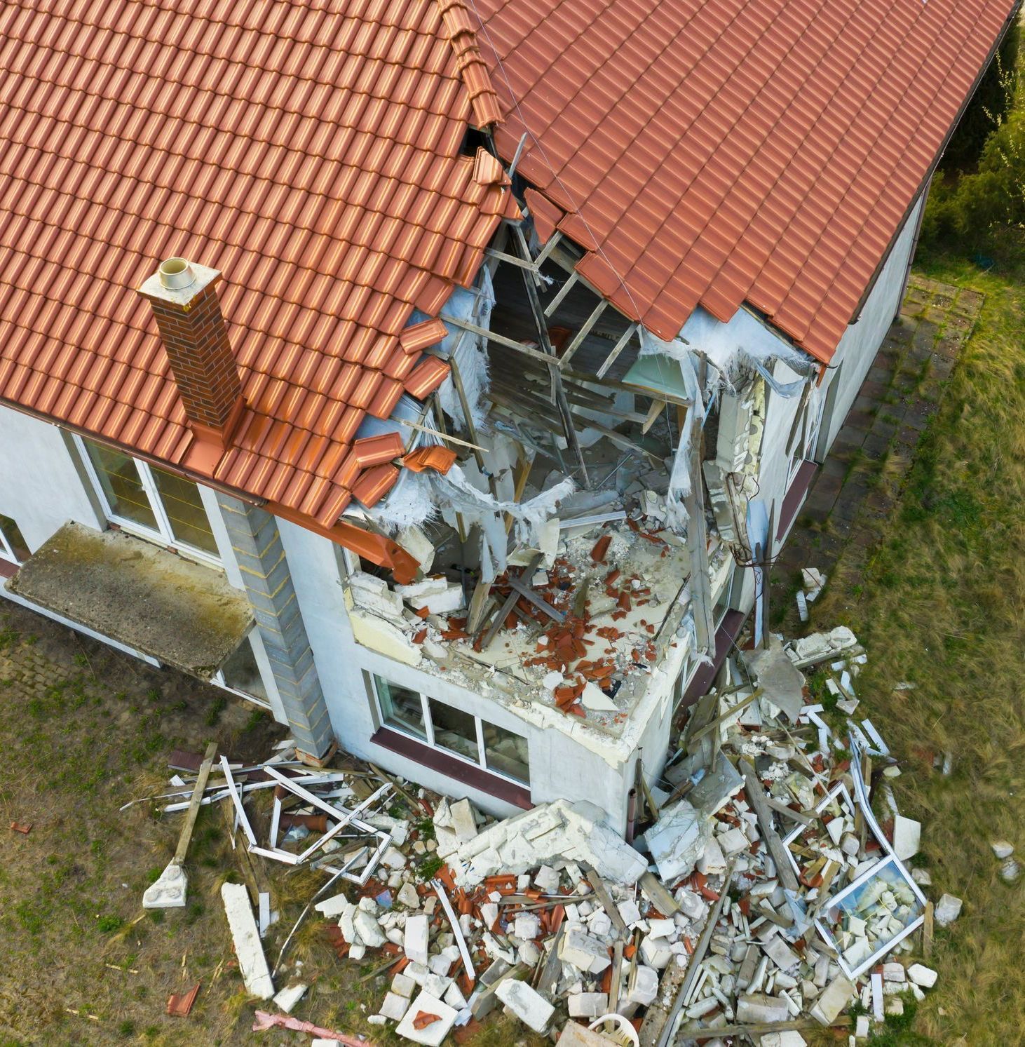 roof damage