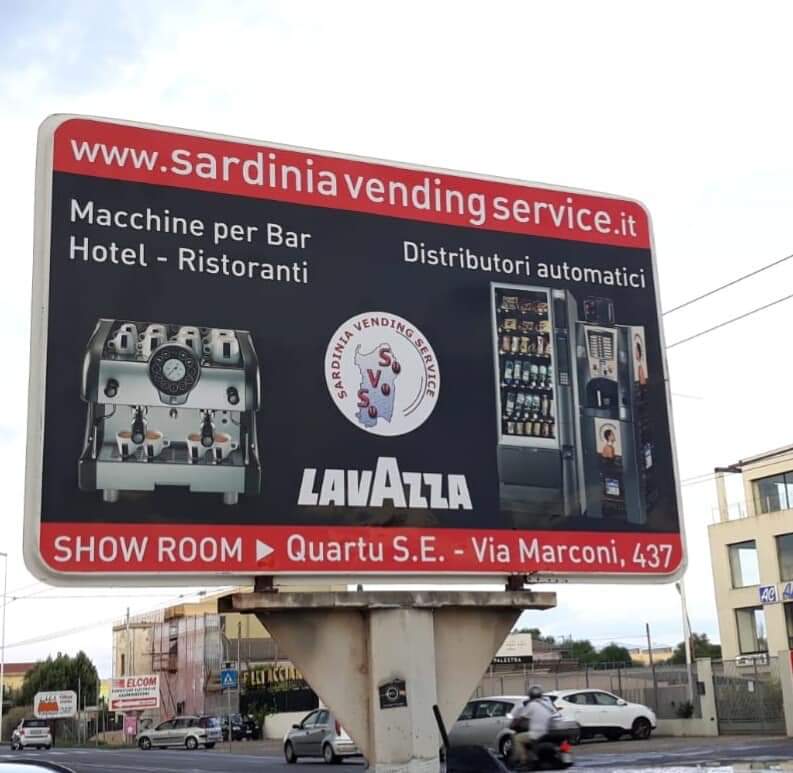 Pubblicità macchina da caffè Lavazza