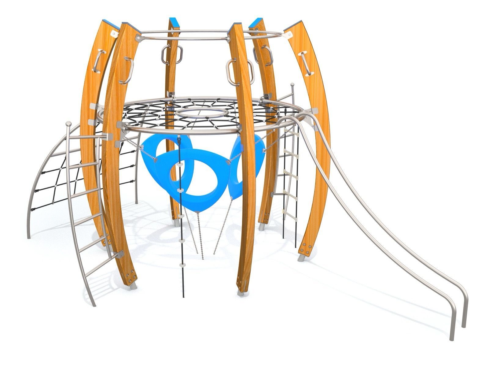 Climbing play equipment for all young dinosaur lovers and climbing fanatics.