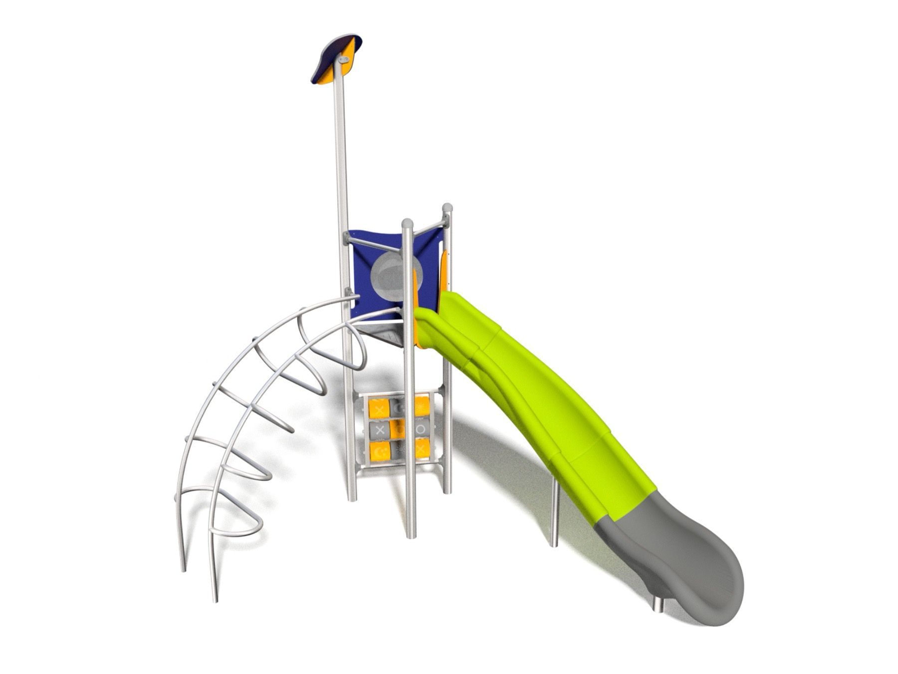 Play tower multi unit with slide