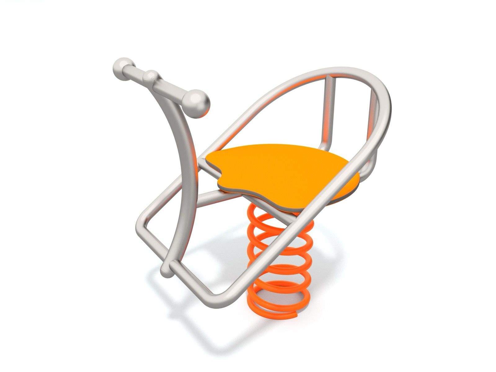 Sit in springer bike