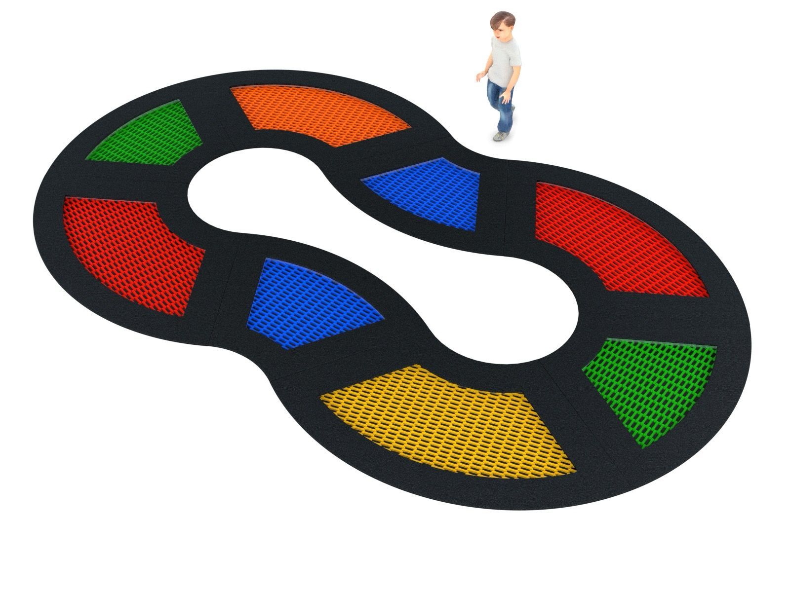 Trampoline figure of eight