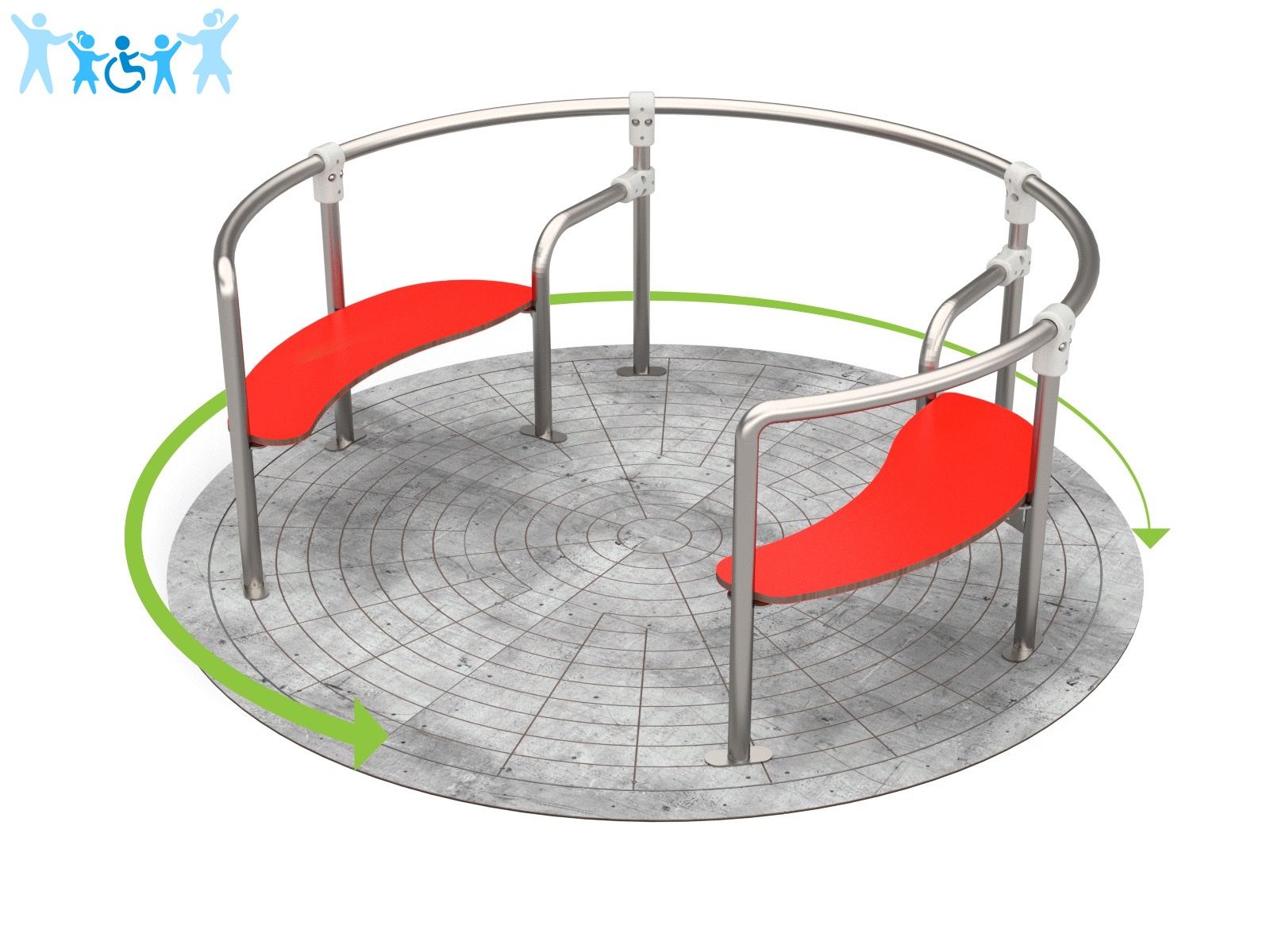 wheelchair roundabout