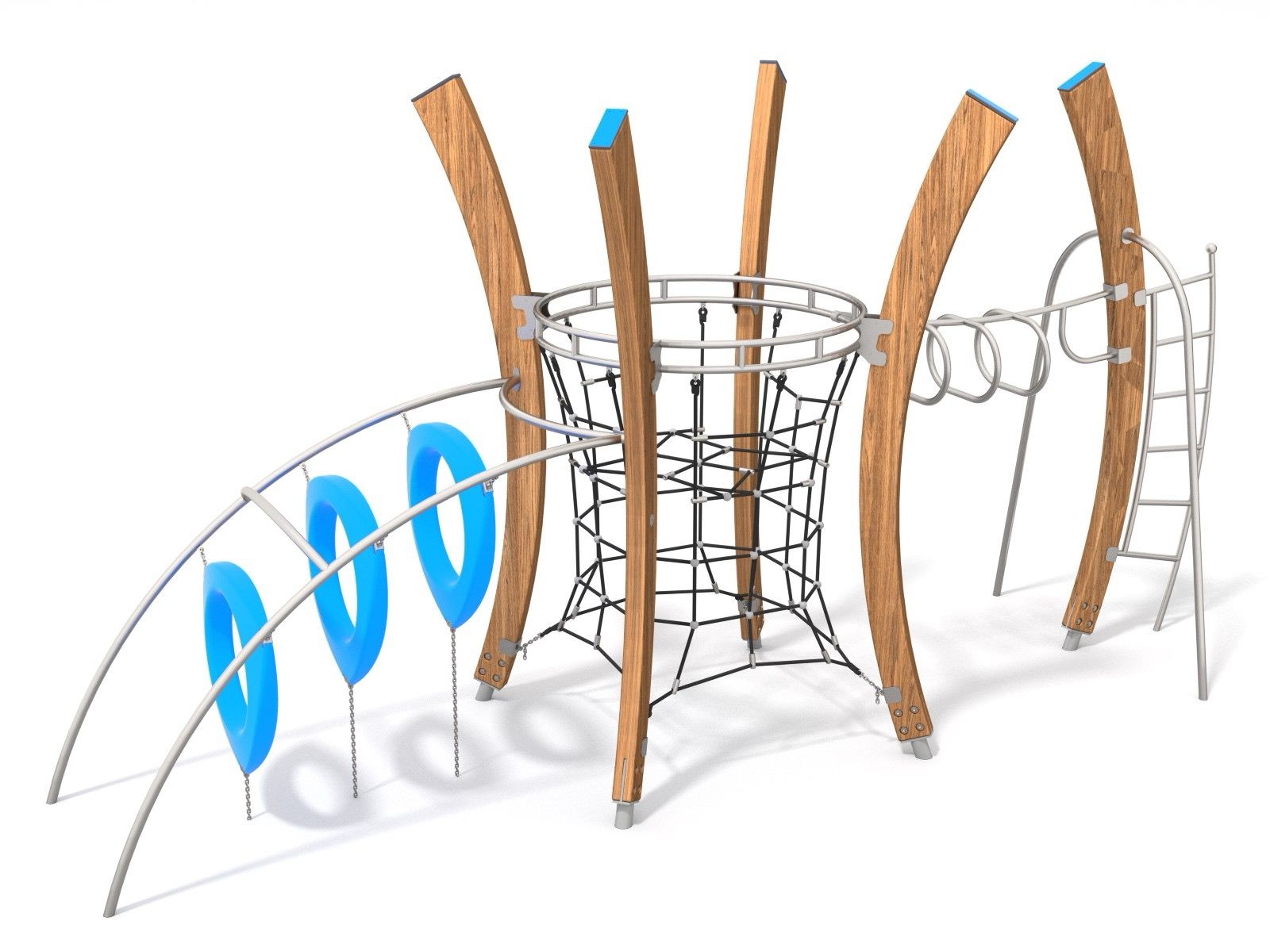 Rope climbing dinosaur