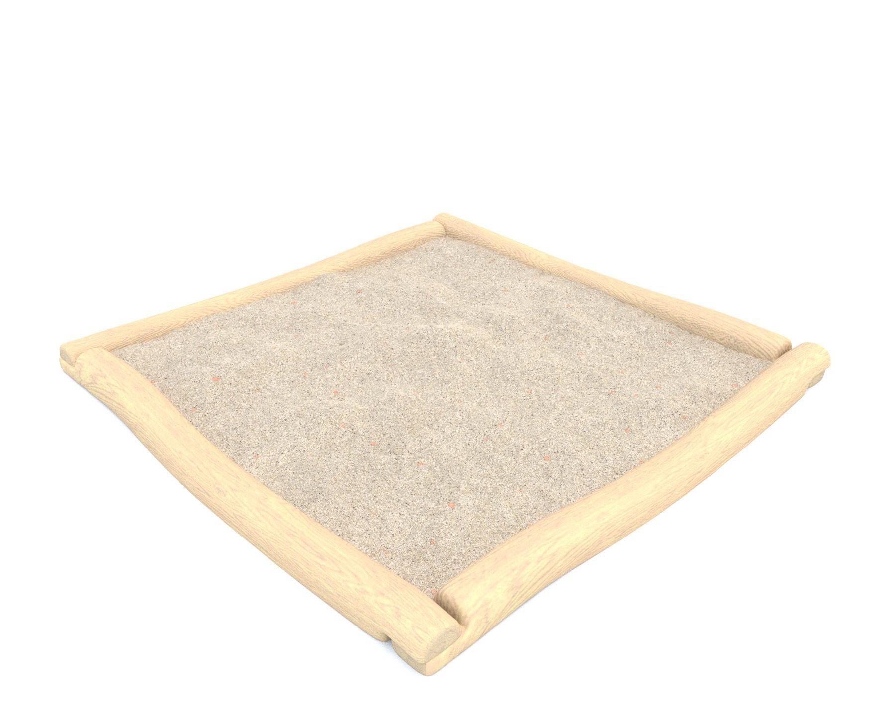 Sandpit with hardwood robin sides