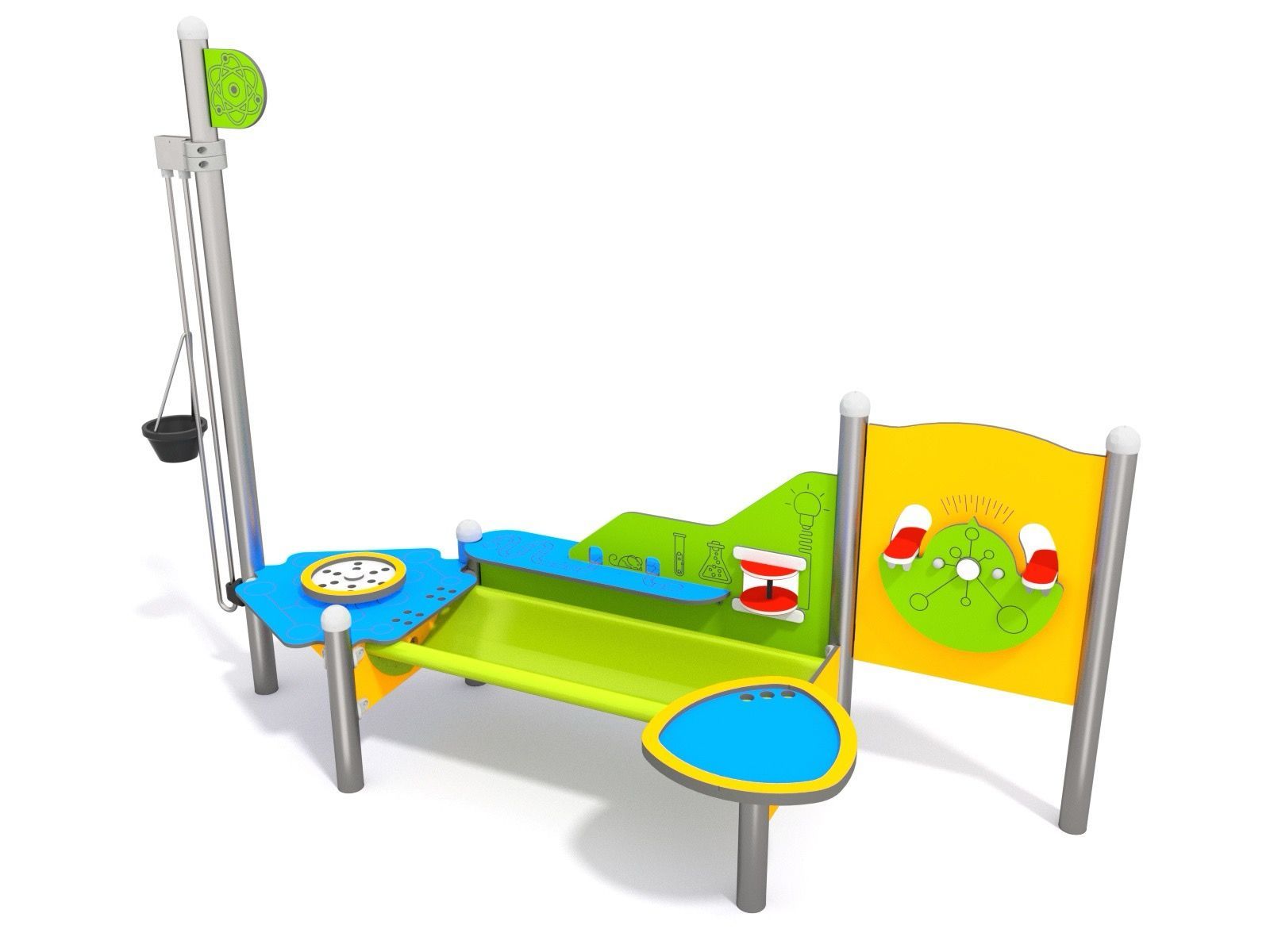 Toddler water play unit