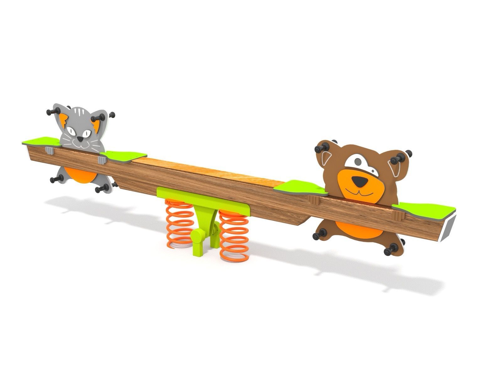 Bear seesaw