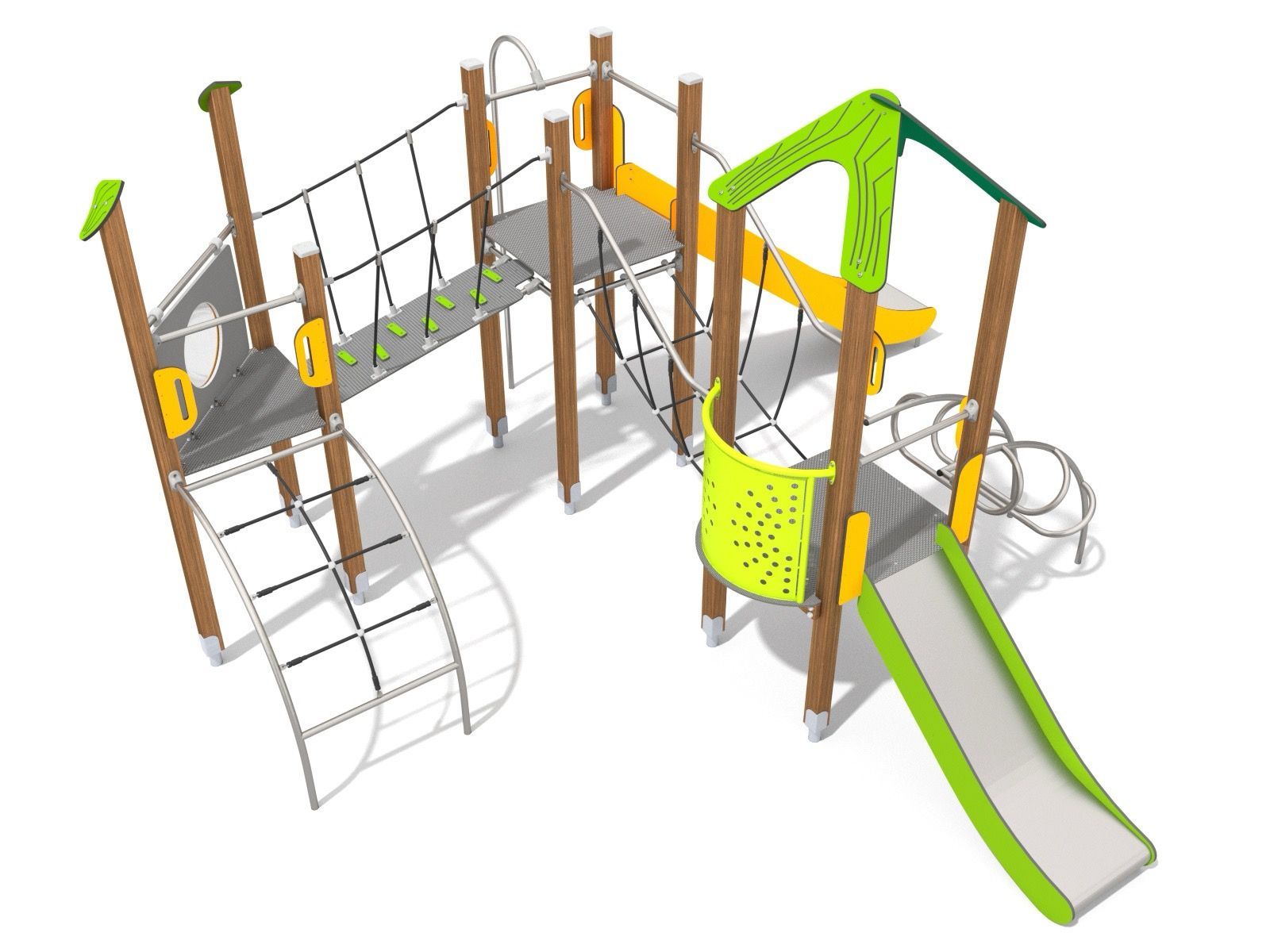 Play multi unit with two slides