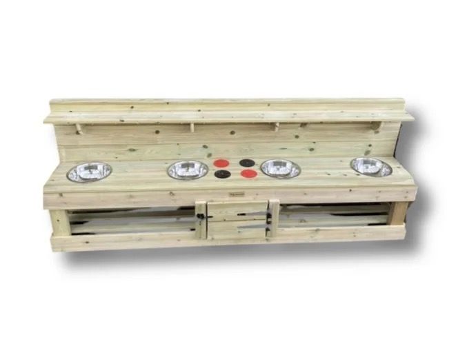 Double Deluxe Mud Kitchen 2.4m