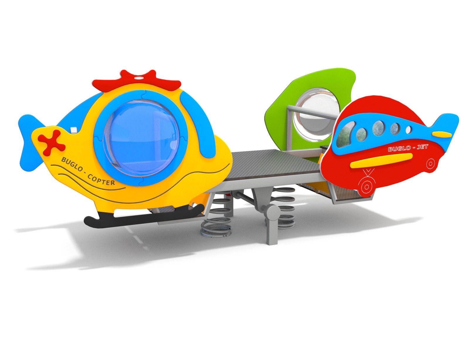 Helicopter seesaw springer