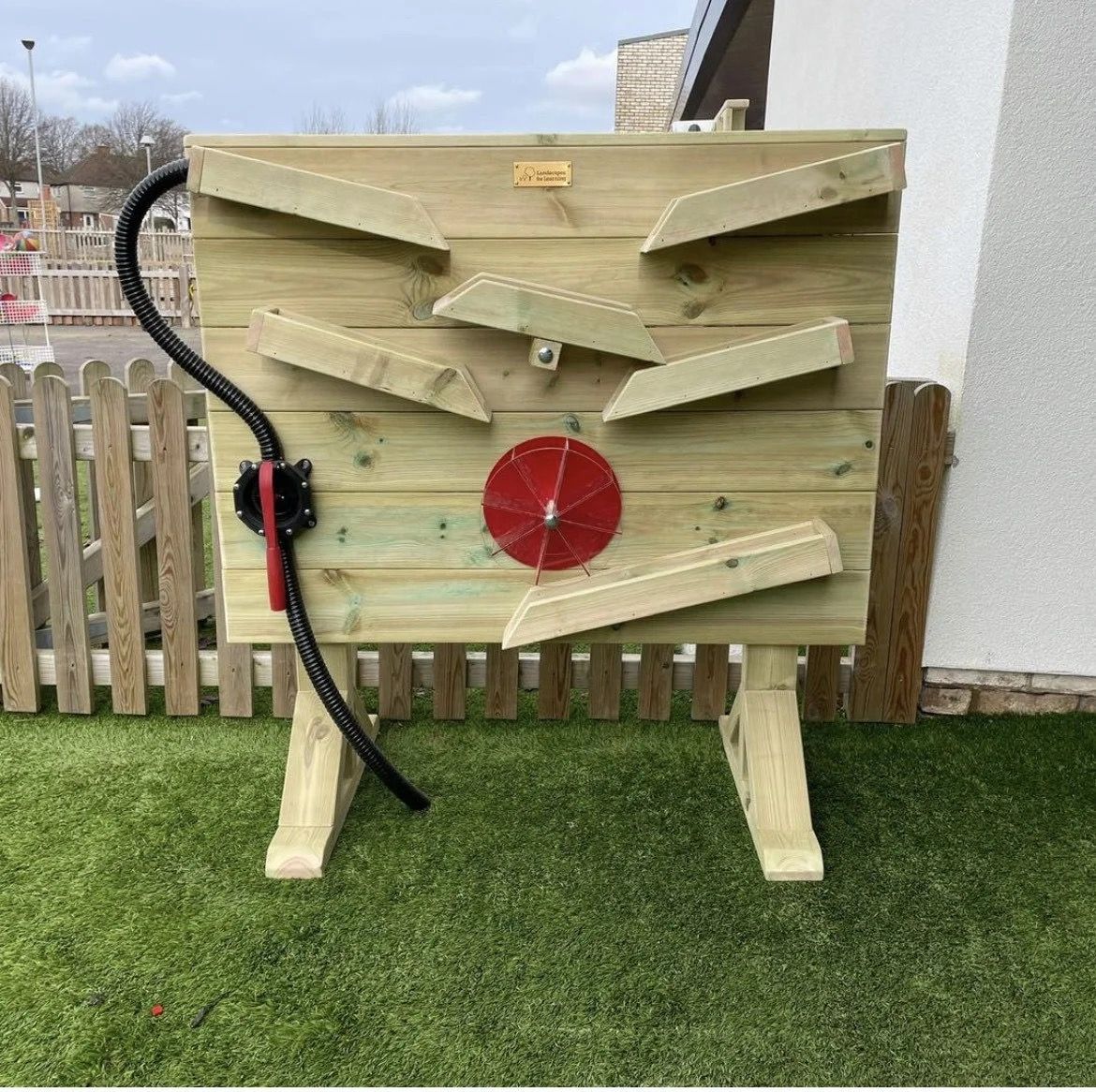 Mini Water Wall with Waterwheel