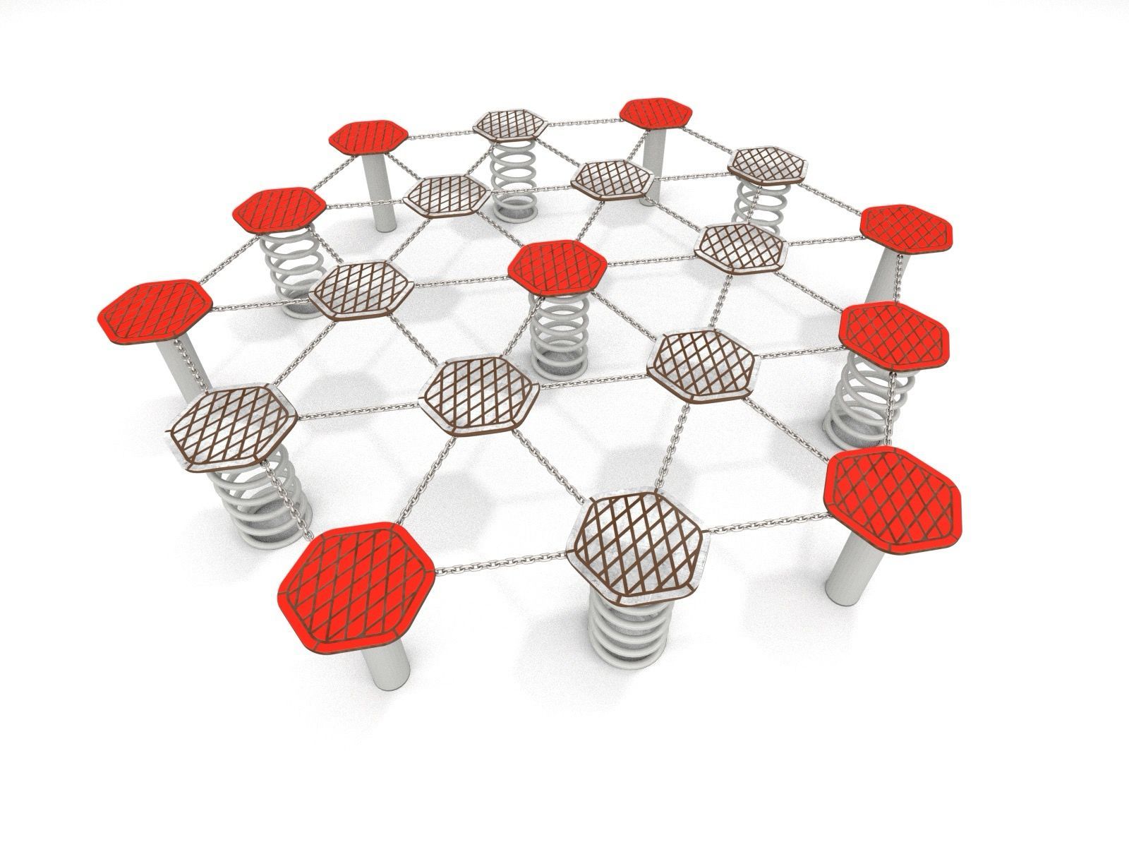 Wobbly stepping pods